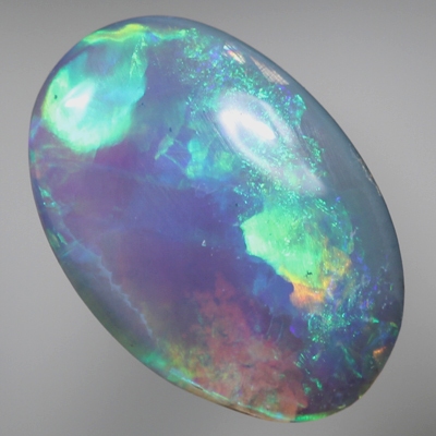 SOLID SEMI BLACK OPAL Crispy bright Flame pattern